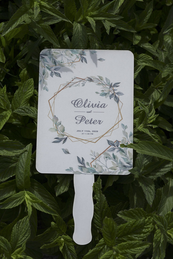 Wedding Handfan Print - Professional Printing Services